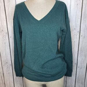 Talbots 100% Pure Cashmere V-Neck Sweater - Size M
